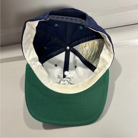 Vintage Goofy Disney Embroidered Adult Snapback Hat Cap Made In USA Navy Blue - Picture 8 of 8